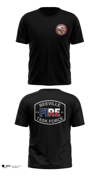 Short Sleeve Performance Shirt, Beeville Task Force, Fire Department, Teamtime, Team time, sublimation, custom sports apparel, team uniforms, spirit wear, spiritwear, sports uniforms, custom shirts, team store, custom team store, fundraiser sports, apparel fundraiser
