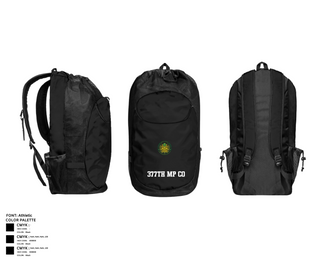 Gear Bag, 377th MP CO, , Teamtime, Team time, sublimation, custom sports apparel, team uniforms, spirit wear, spiritwear, sports uniforms, custom shirts, team store, custom team store, fundraiser sports, apparel fundraiser