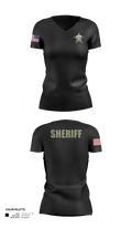 Bedford County Sheriff Office 494190 Women's Short Sleeve V-neck Shirt - 60
