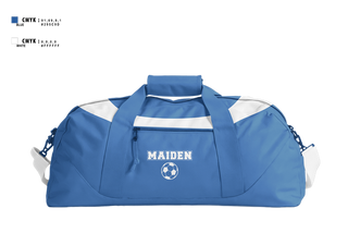Duffle Bag, Maiden High School Volleyball, Women's Volleyball, Teamtime, Team time, sublimation, custom sports apparel, team uniforms, spirit wear, spiritwear, sports uniforms, custom shirts, team store, custom team store, fundraiser sports, apparel fundraiser