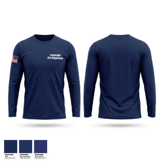 Long Sleeve Performance Shirt, Lloydsville Fire Department, Fire Department, Teamtime, Team time, sublimation, custom sports apparel, team uniforms, spirit wear, spiritwear, sports uniforms, custom shirts, team store, custom team store, fundraiser sports, apparel fundraiser