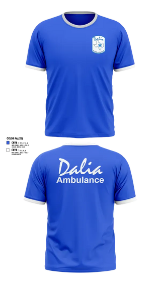 Short Sleeve Performance Shirt, Dalia Ambulance Service, EMS/EMT, Teamtime, Team time, sublimation, custom sports apparel, team uniforms, spirit wear, spiritwear, sports uniforms, custom shirts, team store, custom team store, fundraiser sports, apparel fundraiser