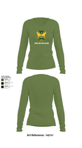 165th MP Battalion 62240089 Women's Long Sleeve V-neck Shirt - 40