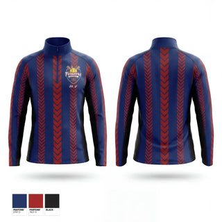 Quarter Zip Jacket, Fireworks, Softball, Teamtime, Team time, sublimation, custom sports apparel, team uniforms, spirit wear, spiritwear, sports uniforms, custom shirts, team store, custom team store, fundraiser sports, apparel fundraiser