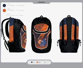 Gear Bag, Lady Broncos, Cheer, Teamtime, Team time, sublimation, custom sports apparel, team uniforms, spirit wear, spiritwear, sports uniforms, custom shirts, team store, custom team store, fundraiser sports, apparel fundraiser