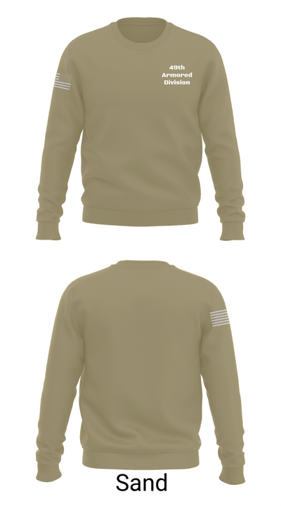49th Armored Division 52329514 Crew Neck Sweatshirt - 85