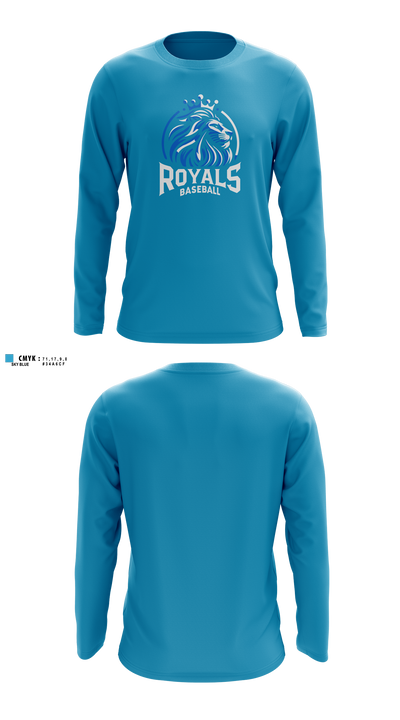 Royals 40566820 Long Sleeve Performance Shirt 3