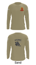 1st Bn 2mar 2nd MarDiv 35824328 Long Sleeve Performance Shirt 86