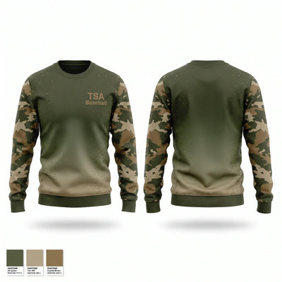 TSA Baseball Crew Neck Sweatshirt - 1