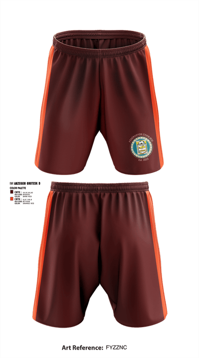 BTFC 7684024 Athletic Shorts With Pockets - 1