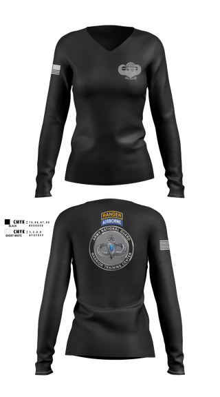 Womens Long Sleeve Vneck Shirt, Air Assult, Army, Teamtime, Team time, sublimation, custom sports apparel, team uniforms, spirit wear, spiritwear, sports uniforms, custom shirts, team store, custom team store, fundraiser sports, apparel fundraiser