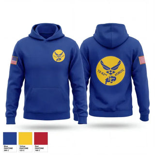 Hoodie, Samuel Clemens Tx-82 AFJROTC, Air Force, Teamtime, Team time, sublimation, custom sports apparel, team uniforms, spirit wear, spiritwear, sports uniforms, custom shirts, team store, custom team store, fundraiser sports, apparel fundraiser