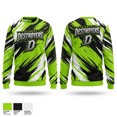 Midwest Destroyers Crew Neck Sweatshirt - 1