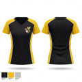 HORNETS 35397221 Women's Short Sleeve V-neck Shirt - 1