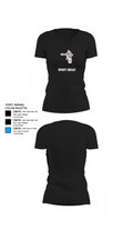 Bussy Squad 89240186 Women's Short Sleeve V-neck Shirt - 24
