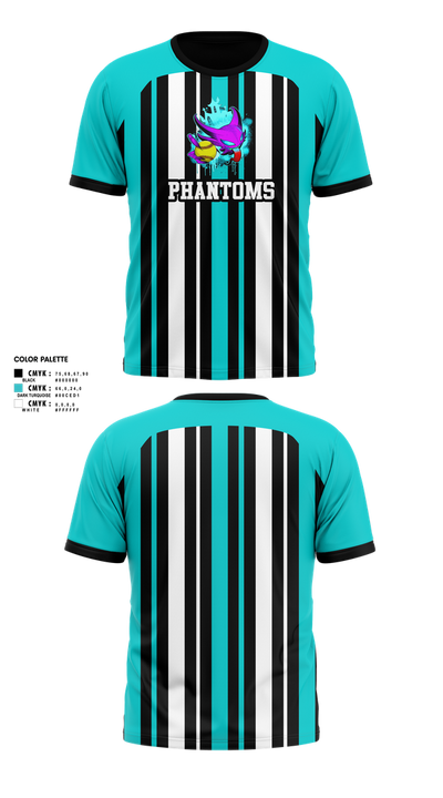 Phantoms 35596729 Short Sleeve Performance Shirt - 1