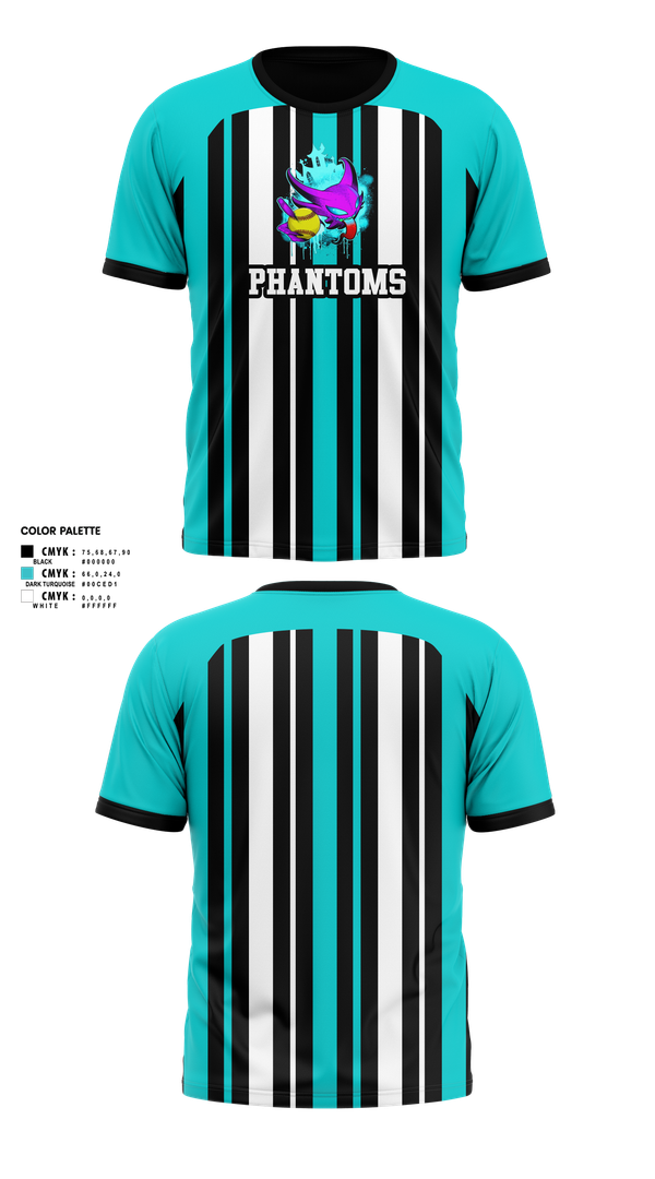 Short Sleeve Performance Shirt, Phantoms, Baseball, Teamtime, Team time, sublimation, custom sports apparel, team uniforms, spirit wear, spiritwear, sports uniforms, custom shirts, team store, custom team store, fundraiser sports, apparel fundraiser