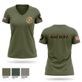 525 Women's Short Sleeve V-neck Shirt - 1