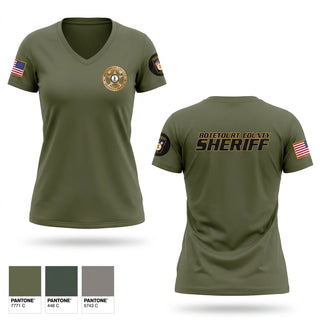 Womens Short Sleeve Vneck Shirt, 525, Police, Teamtime, Team time, sublimation, custom sports apparel, team uniforms, spirit wear, spiritwear, sports uniforms, custom shirts, team store, custom team store, fundraiser sports, apparel fundraiser