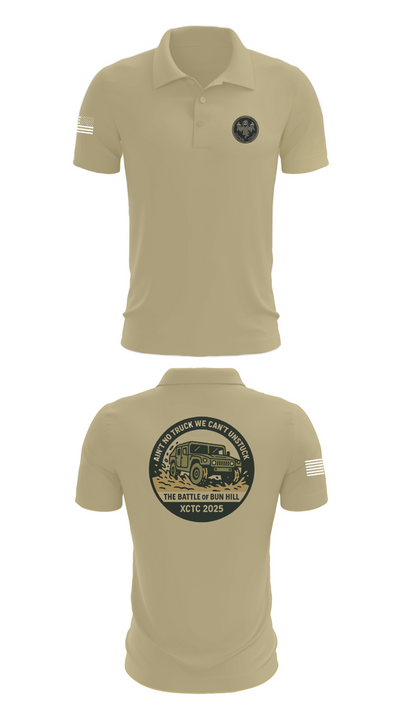 A 1/111 Field Artillery 90044147 Short Sleeve Performance Polo - 83