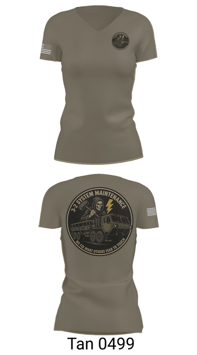 3-2 ADA 51823932 Women's Short Sleeve V-neck Shirt - 68