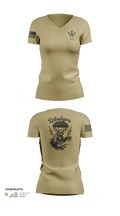 301 76362745 Women's Short Sleeve V-neck Shirt - 23