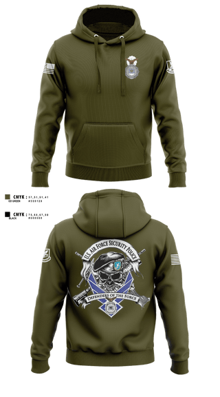 Hoodie, 101st security forces, Air Force, Teamtime, Team time, sublimation, custom sports apparel, team uniforms, spirit wear, spiritwear, sports uniforms, custom shirts, team store, custom team store, fundraiser sports, apparel fundraiser