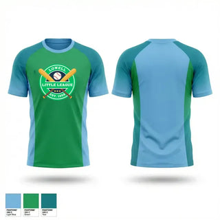 Soft Poly Tee Cotton Like Feel, Lowell Little League, Spirit Store, Teamtime, Team time, sublimation, custom sports apparel, team uniforms, spirit wear, spiritwear, sports uniforms, custom shirts, team store, custom team store, fundraiser sports, apparel fundraiser