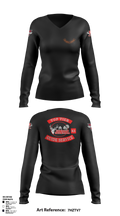 Old School Guide Service 17120753 Women's Long Sleeve V-neck Shirt - 5