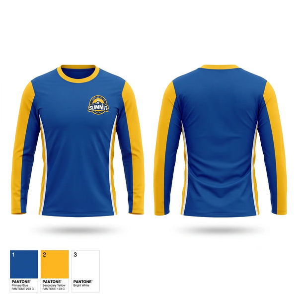 Long Sleeve Performance Shirt, Summit Soccer Club, Men's Soccer, Teamtime, Team time, sublimation, custom sports apparel, team uniforms, spirit wear, spiritwear, sports uniforms, custom shirts, team store, custom team store, fundraiser sports, apparel fundraiser