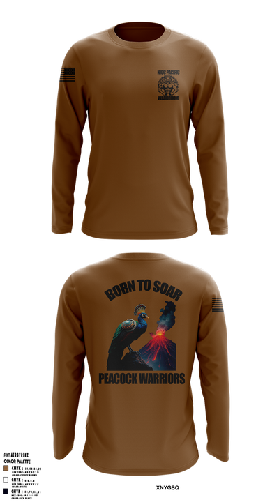 NIOC Pacific Officers Association 26221962 Long Sleeve Performance Shirt 1