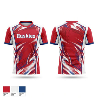 Football Jersey, Huskies, Men's Basketball, Teamtime, Team time, sublimation, custom sports apparel, team uniforms, spirit wear, spiritwear, sports uniforms, custom shirts, team store, custom team store, fundraiser sports, apparel fundraiser