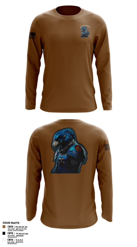 Long Sleeve Performance Shirt, Battlehawks, , Teamtime, Team time, sublimation, custom sports apparel, team uniforms, spirit wear, spiritwear, sports uniforms, custom shirts, team store, custom team store, fundraiser sports, apparel fundraiser