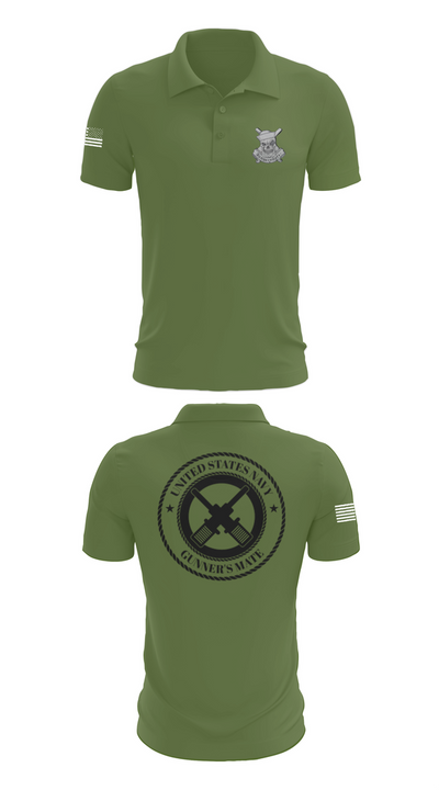 GUNNERSMATE 50688941 Short Sleeve Performance Polo - 45