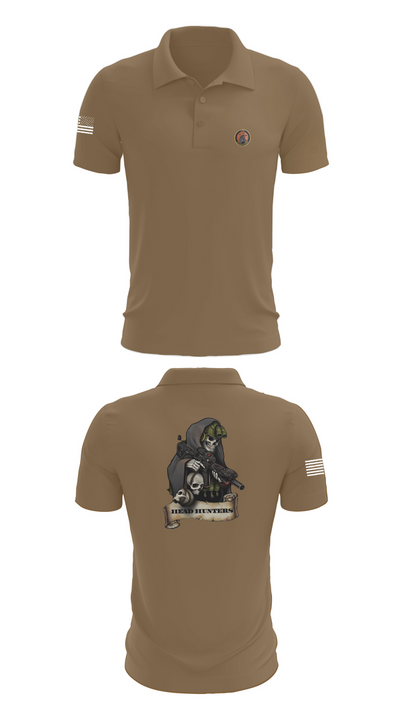 HHC 2-135th AVN REG 2256326 Short Sleeve Performance Polo - 7