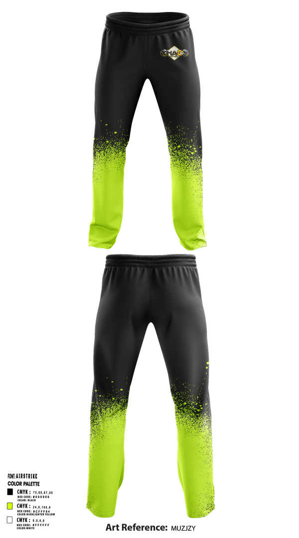Sweatpants, Chaos, Softball, Teamtime, Team time, sublimation, custom sports apparel, team uniforms, spirit wear, spiritwear, sports uniforms, custom shirts, team store, custom team store, fundraiser sports, apparel fundraiser