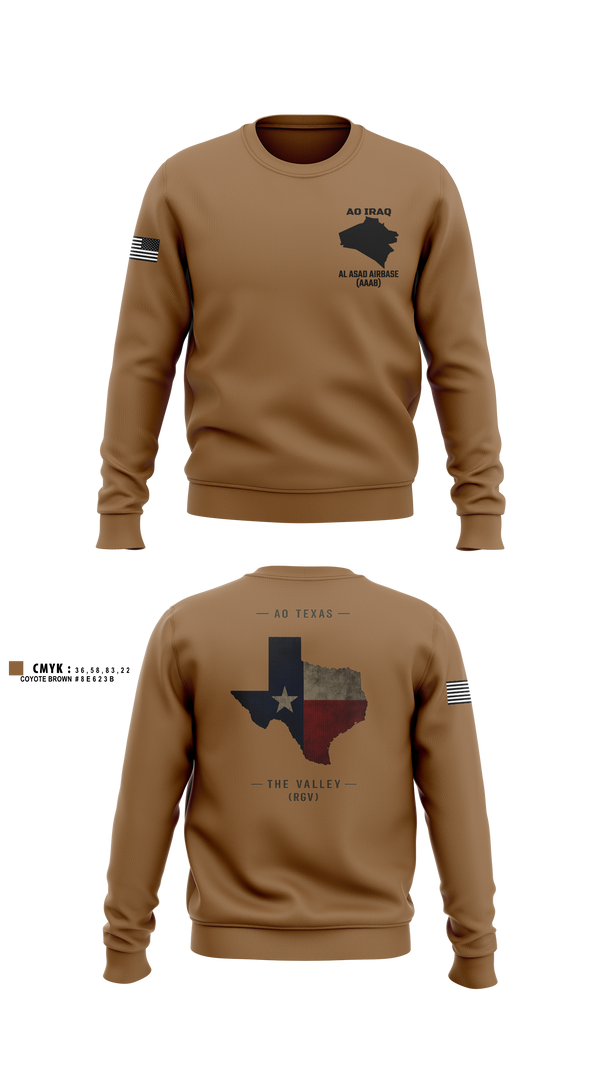 Crew Neck Sweatshirt, 961st ECC, Army, Teamtime, Team time, sublimation, custom sports apparel, team uniforms, spirit wear, spiritwear, sports uniforms, custom shirts, team store, custom team store, fundraiser sports, apparel fundraiser