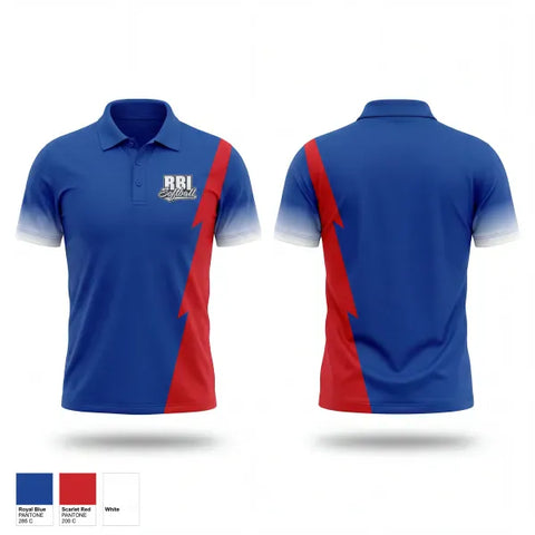 Short Sleeve Performance Polo, RBI, Softball, Teamtime, Team time, sublimation, custom sports apparel, team uniforms, spirit wear, spiritwear, sports uniforms, custom shirts, team store, custom team store, fundraiser sports, apparel fundraiser