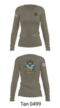 106th MDVSS 20549179 Women's Long Sleeve V-neck Shirt - 11