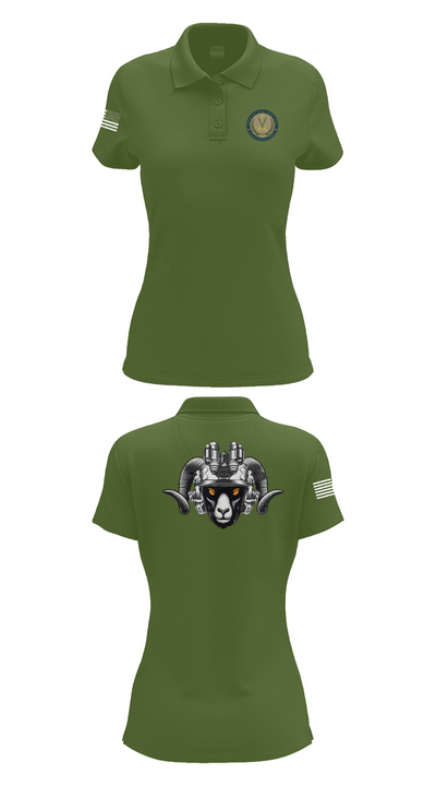 BLACKSHEEP 58862333 Women's Short Sleeve Performance Polo  - 55