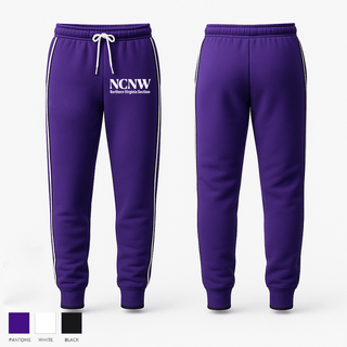 Sweatpants, Northern Virginia Section of National Council of Negro Women, , Teamtime, Team time, sublimation, custom sports apparel, team uniforms, spirit wear, spiritwear, sports uniforms, custom shirts, team store, custom team store, fundraiser sports, apparel fundraiser