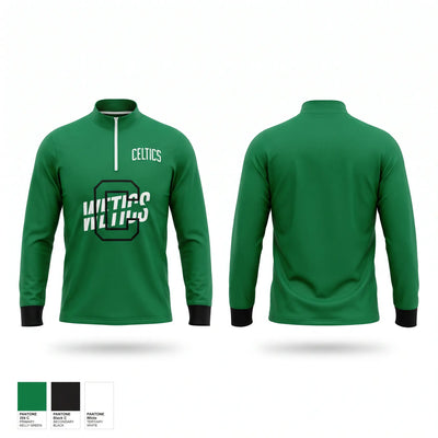 CELTICS Quarter Zip Jacket - 1