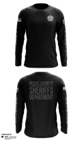 Pecos County Sheriff’s Office 17805980 Long Sleeve Performance Shirt - 51