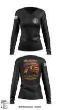 Lander rural fire 46360140 Women's Long Sleeve V-neck Shirt - 5