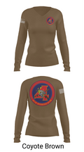 Combat Logistics Battalion 4 46395084 Women's Long Sleeve V-neck Shirt - 17