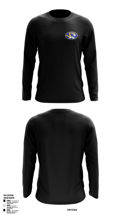 Tranquillity High School Basketball 39651110 Long Sleeve Performance Shirt 1