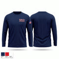 Atwater Fire Department and Ambulance Long Sleeve Performance Shirt - 1