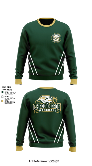 Crew Neck Sweatshirt, Chequamegon Baseball, Baseball, Teamtime, Team time, sublimation, custom sports apparel, team uniforms, spirit wear, spiritwear, sports uniforms, custom shirts, team store, custom team store, fundraiser sports, apparel fundraiser