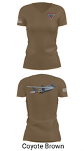 NAS JRB FORT WORTH 78488583 Women's Short Sleeve V-neck Shirt - 8