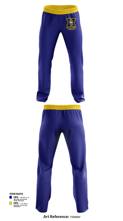 Hartland Varsity Gymnastics 44967978 Sweatpants - 1